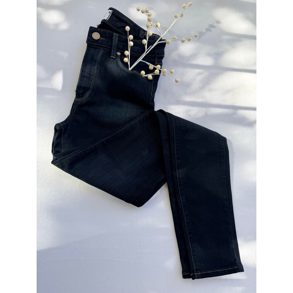 Paige Women’s Skinny Jeans Size 27 Dark Wash Mid Rise Stretch Denim